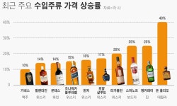수입주류고사점 | ‘최대 40%’ 연초부터 치솟은 수입주류 값… 위스키부터 데킬라, 와인까지 “안 오른 게 없네”
