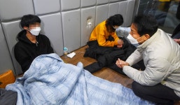 오세훈, 한파 취약계층 지원 점검… 노숙인 쉼터 방문