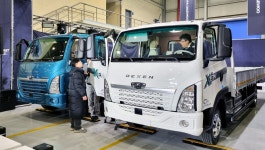 트럭에 엠비언트 라이트가… 타타대우, 신형 더쎈 출시