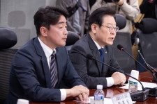 이재명, 당내 최대 연구모임 ‘더미래’와 간담회…“다양한 목소리가 정당 본질”