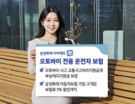 삼성화재, 오토바이 전용 운전자보험 출시