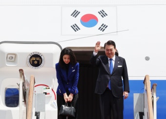 尹대통령, 日 히로시마 G7 정상회의 참석차 출국...오후 호주·베트남과 정상회담