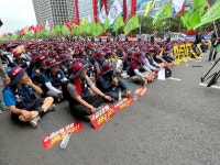 한국노총, 10일 오후 여의도서 결의대회... 광화문·삼각지서도 집회 이어져