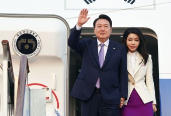 尹 대통령, 프랑스·베트남 순방 마치고 귀국