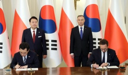 [속보] 두다 폴란드 대통령 “K2전차 등 한국 무기 자국 생산 희망”