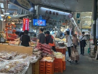 [르포] “주문 늘어 하루종일 택배 포장해요”...온라인에 밀렸던 건어물 시장 ‘반짝 활기’