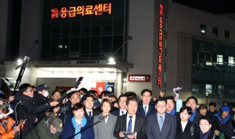 부산의사회 “李 헬기이송, 지역 의료 무시하고 짓밟은 내로남불 전형”