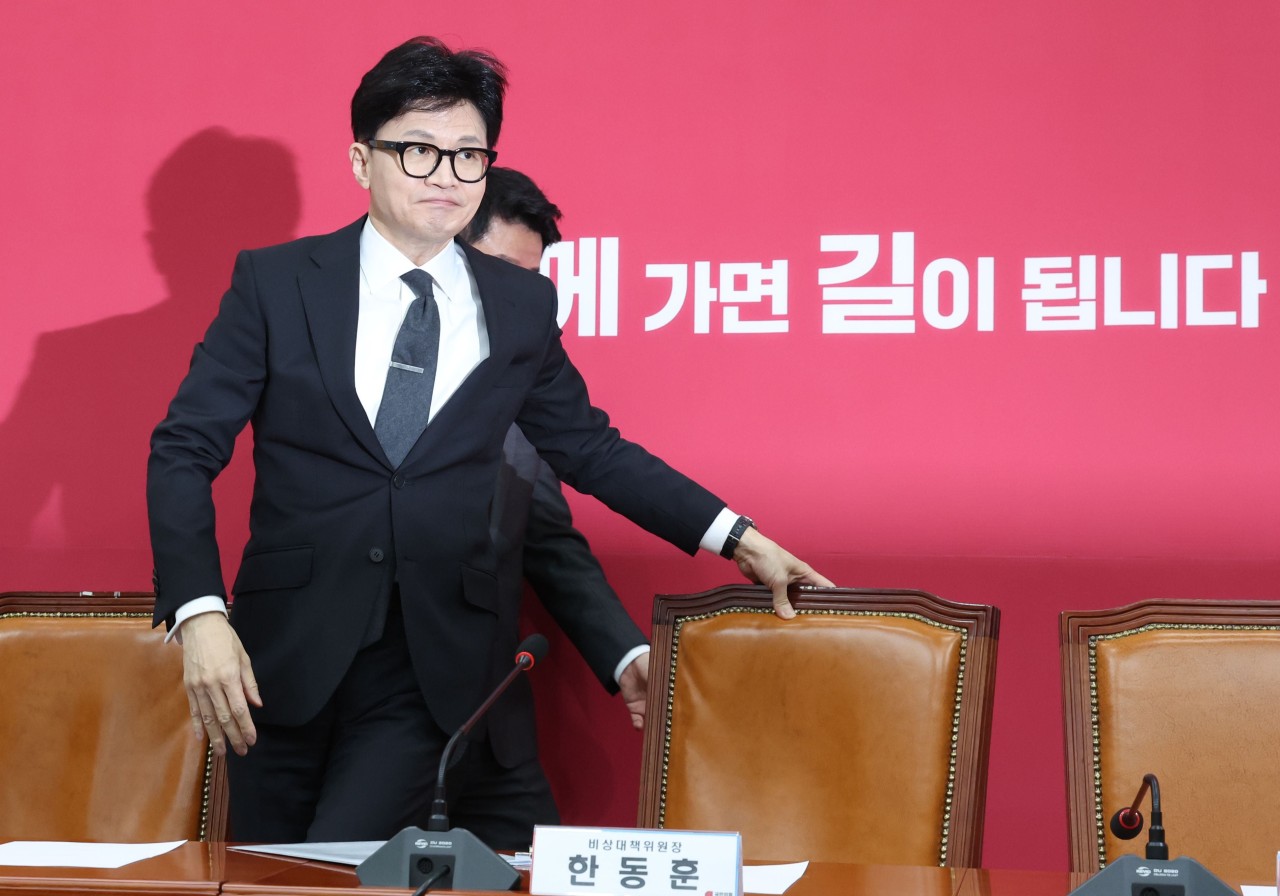 국민의힘 한동훈, 윤석열 대통령 대국민 담화 대비 중진 소집 예고