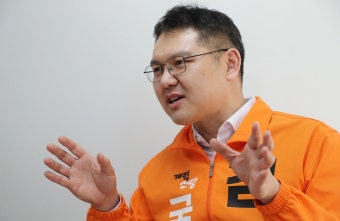 [총선, 이사람] ‘격전지’ 마포갑 출사표 김기정 변호사 “바른 목소리 낼 보수세력은 개혁신당”