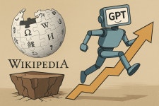 [비즈톡톡] “챗GPT로 검색해요”…위키피디아, AI에 밀려 방문자 감소