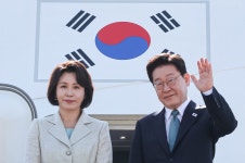李대통령 브뤼셀 도착…내일 벨기에·EU와 정상회담
