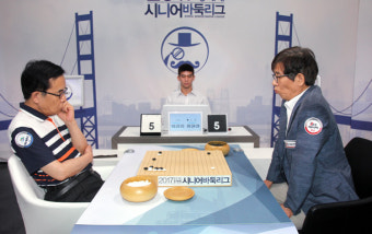 함께 선 왕년의 도전5강 
