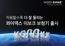 와이덱스, 머신러닝 보청기 이보크(EVOKE) 출시