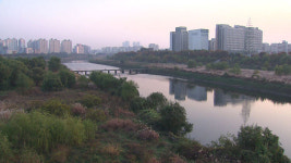 맑은 공기, 포근한 날씨…강한 바람 산불주의