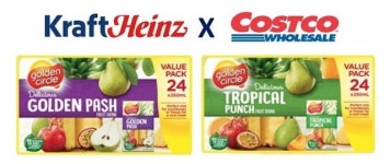 크래프트하인즈 “호주 프리미엄 음료 ‘골든써클’ 2종 코스트코 론칭”