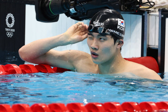 [도쿄 올림픽] 남자 수영 자유형 200m 황선우 선수 결승 진출