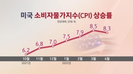 미 소비자물가지수 8.3%↑…인플레 정점 논란