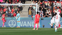 한국 여자축구 16강 가능성 꺾였다…모로코에 져 2연패