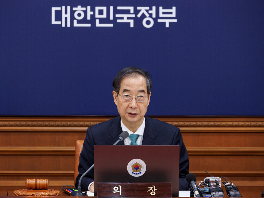 한덕수 전 국무총리, 내란 특검에 다시 소환되어 출석 중