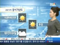 [증시기상도]YG엔터·우진 해…대우인터내셔널 구름