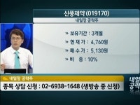 [VIP CLUB 주식상담소] 신풍제약 주가가 지지부진 하네요