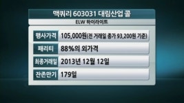 [ELW NOW] SK텔레콤-대림산업 콜