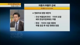 [UP&DOWN] 희비 갈린 車업종..완성차 울고 부품주 웃고