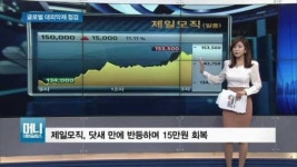 [특징주] 닷새 만에 반등한 제일모직…15만 원 회복