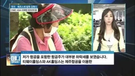 메르스 공포에 잘 날던 항공주 뚝
