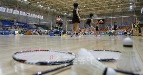 [포토] 화순 배드민턴 선수권의 열기