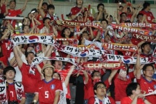 [포토] 붉은 물결 하나로…붉은 악마 떴다!