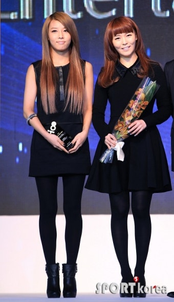 [포토] 선예-유빈, ‘패션하면 원더걸스죠~’