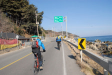 [허영만의 ‘자전거 식객’] 스톱!…대게 앞에 배꼽시계도 오작동 