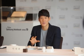 마린보이 박태환, 팬들과 오붓한 만남 가져
