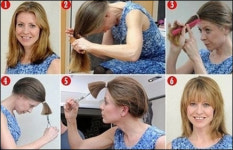 초간단 머리 자르기 “가위질 한 방에 멋쟁이 변신”