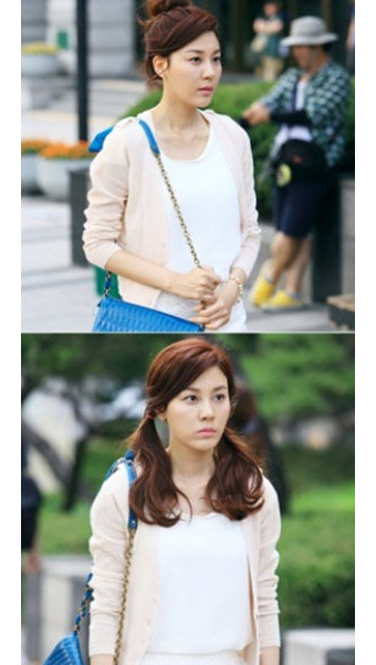 김하늘, 양갈래 머리 변신 ‘고딩포스 폴폴’