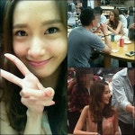 윤아 학생식당서 포착… “개강 스트레스 한 번에 날렸다”