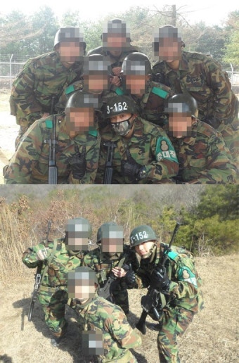 세븐, 군사훈련 모습 포착…‘중대장 훈련병의 위엄’