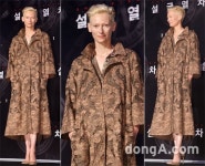 [SD포토] 신비로운 틸다 스윈튼, 주머니에 손 넣고 ‘시크미↑’