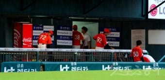 23일 대전 한화-KIA전 우천취소