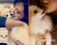 소녀시대 유리, 애견 뽀뽀로 사랑확인 “짝사랑 아니거든”