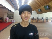 한국권총 유망주 김청용 “롤모델은 진종오 선배님”