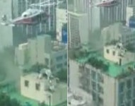 [영상] 부천 화재… 소방헬기 시민들 긴급 구조 ‘위급 상황!’