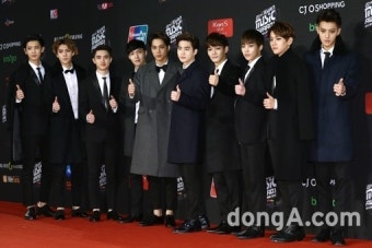 [동아포토]‘2014 MAMA’ 엑소, 홍콩의 밤을 수놓은 별