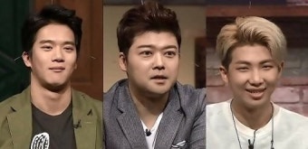 전현무, 랩몬스터 “‘뇌섹남’ vs ‘식스맨’” 질문에 당황