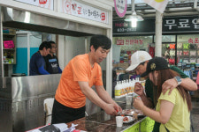 설악 쏘라노, 전통시장 먹거리 팝업스토어 오픈