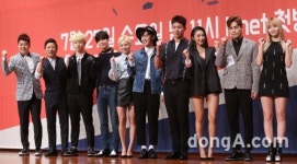 [동아포토]파이팅하는 힛 더 스테이지