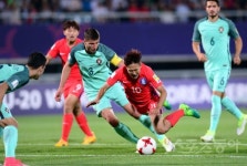 [U-20 월드컵] 한국, 포르투갈에 1-3 완패 ‘16강 탈락 고배’