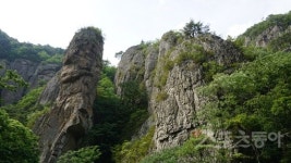 화려한 암벽의 자태, 눈호강 하러 왔구나