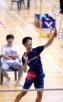 [포토] 최지훈, 단체전 2단식 2-1 승리